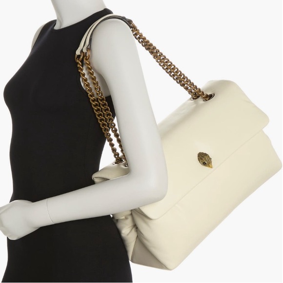 Kurt Geiger Handbags - Kurt Geiger London Kew XXL Leather Bag in Cream Retails:$345 Great work bag!
